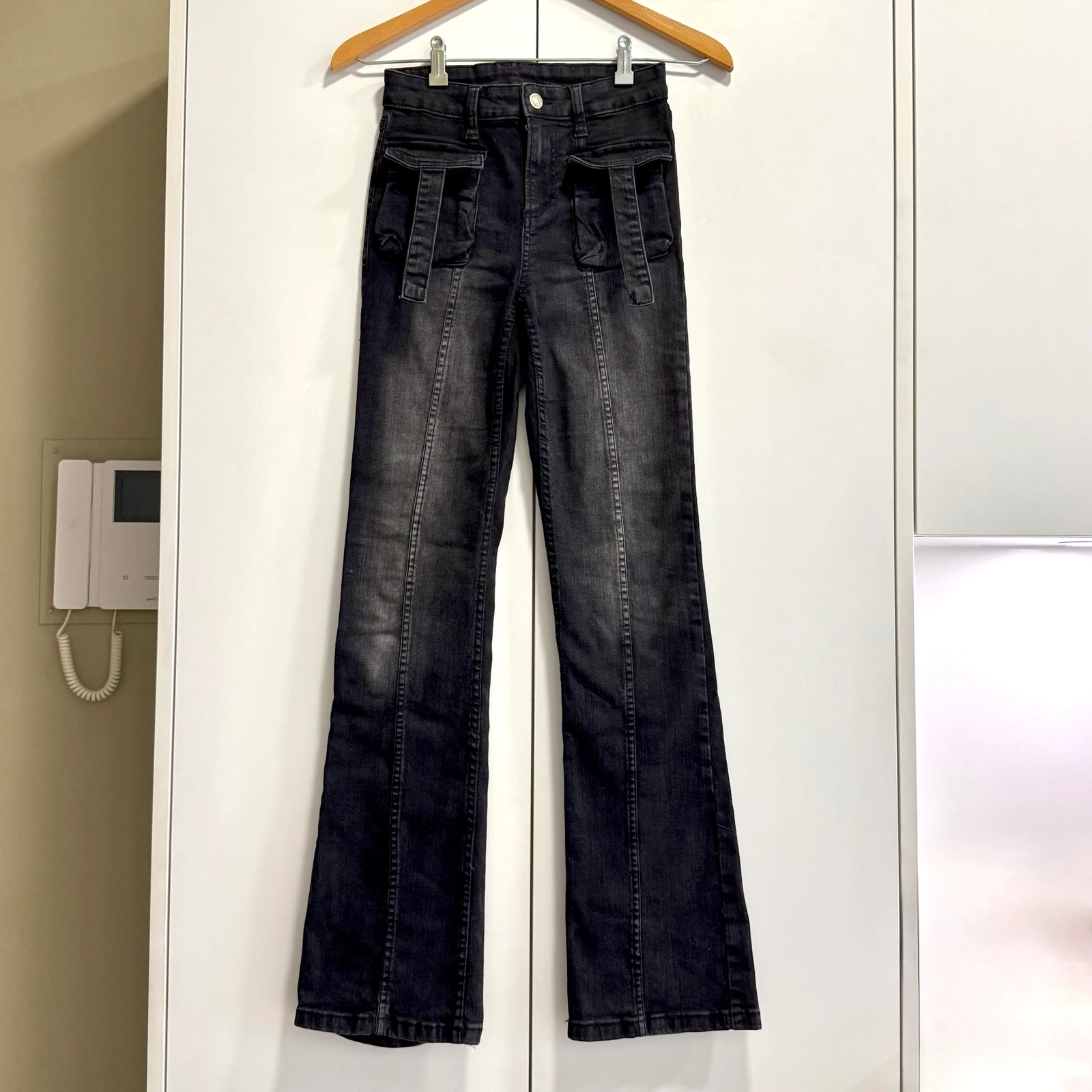 Vaqueros Bershka efeito desgastado – photo 4